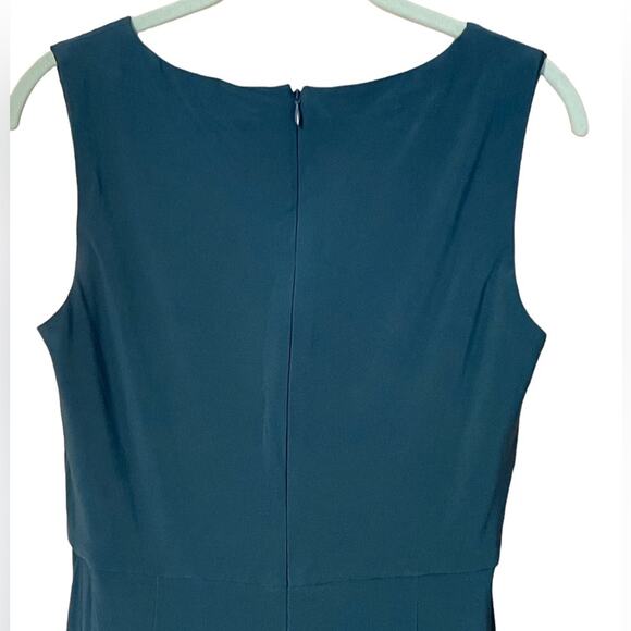 BHLDN Cortine Sleeveless Long Gown Front Slit Dress Forest Green Size 6 NWOT - Picture 7 of 10